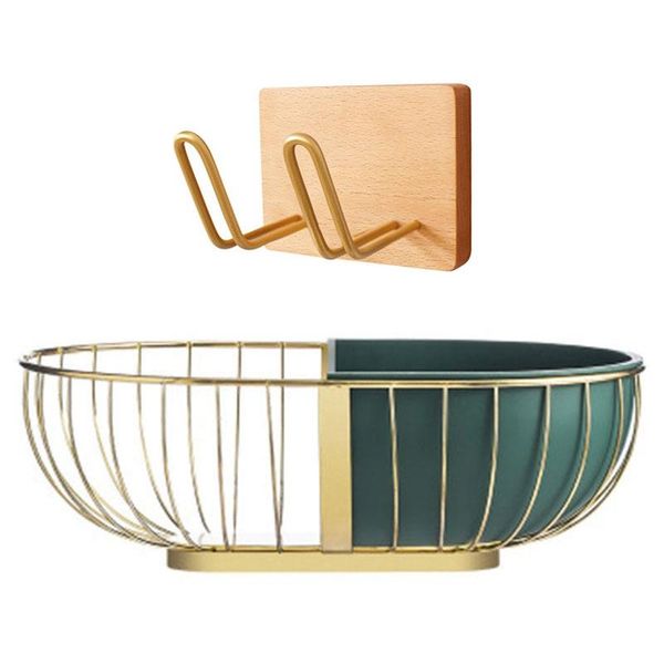 storage baskets 1 pcs metal fruit vegetable snack tray kitchen drain & bathroom wall punching-hair dryer rack
storage baskets 1 pcs metal fruit vegetable snack tray kitchen drain & bathroom wall punching-hair dryer rack