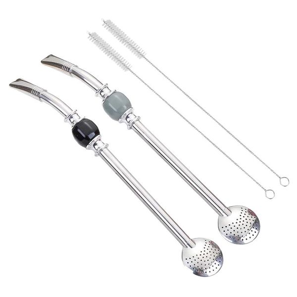 spoons stainless steel spoon straw 8.6 inch yerba mate bombillas removable head filter,set of 2 brush
spoons stainless steel spoon straw 8.6 inch yerba mate bombillas removable head filter,set of 2 brush
