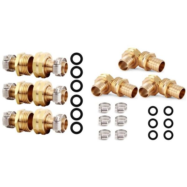 watering equipments brass hose repair connector with stainless steel clamps,fit for garden fitting,male and female 3 set
watering equipments brass hose repair connector with stainless steel clamps,fit for garden fitting,male and female 3 set