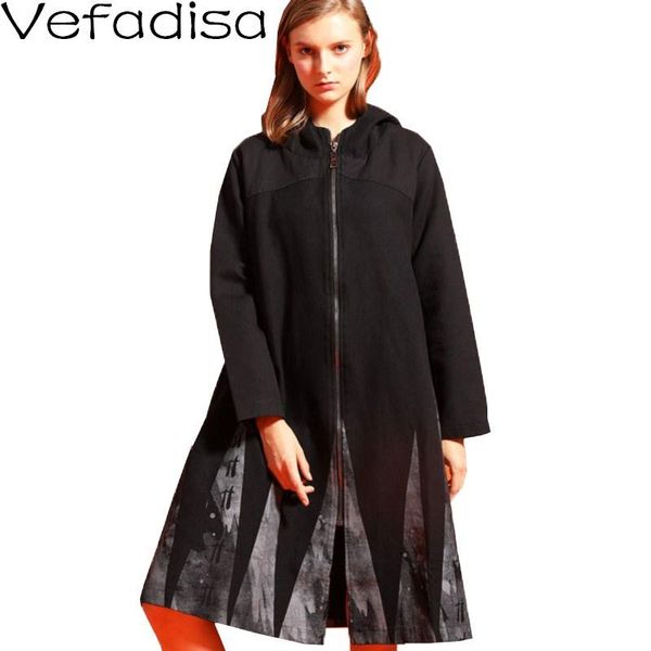 women's trench coats vefadisa oversize women coat 2021 autumn with cap over knee hit color mid-length slim black khaki lhx133, Tan;black
women's trench coats vefadisa oversize women coat 2021 autumn with cap over knee hit color mid-length slim black khaki lhx133, Tan;black