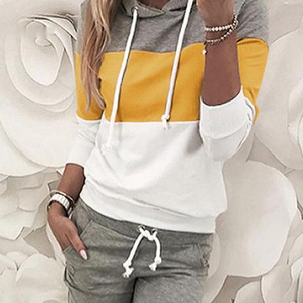 women's pants & capris spring casual loose patchwork color pullover hoodies elastic waist sweatpants sports suit women sweatshirt +pant, Black;white
women's pants & capris spring casual loose patchwork color pullover hoodies elastic waist sweatpants sports suit women sweatshirt +pant, Black;white