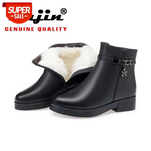 fujin wool women snow boots warm fur warm plush solid fashion ankle boots high heel leisure genuine leather women winter #zc6d
fujin wool women snow boots warm fur warm plush solid fashion ankle boots high heel leisure genuine leather women winter #zc6d