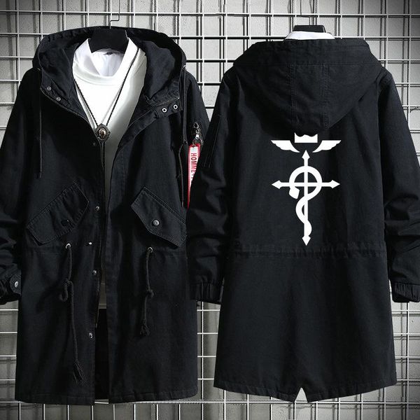 men's trench coats 2021 fullmetal alchemist hoodie edward elric anime coat men fashion cotton zipper overcoat jacket windbreaker, Tan;black
men's trench coats 2021 fullmetal alchemist hoodie edward elric anime coat men fashion cotton zipper overcoat jacket windbreaker, Tan;black