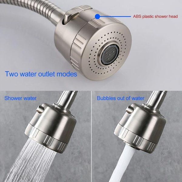spray kitchen water faucet 360° rotatable settings single handle flexible neck laundry garden tap bathroom tool faucets
spray kitchen water faucet 360° rotatable settings single handle flexible neck laundry garden tap bathroom tool faucets