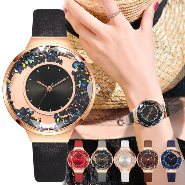wristwatches women watches fashion bracelet 2pcs set clock leather strap flow shiny dial luxury watch drop 2021 selling products, Slivery;brown
wristwatches women watches fashion bracelet 2pcs set clock leather strap flow shiny dial luxury watch drop 2021 selling products, Slivery;brown