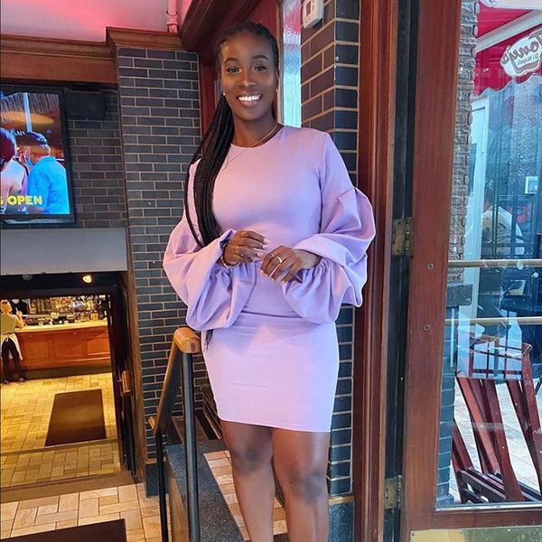 big ruched long sleeve high neck waist bodycon dress autumn winter women fashion party elegant clothes casual dresses, Black;gray
big ruched long sleeve high neck waist bodycon dress autumn winter women fashion party elegant clothes casual dresses, Black;gray
