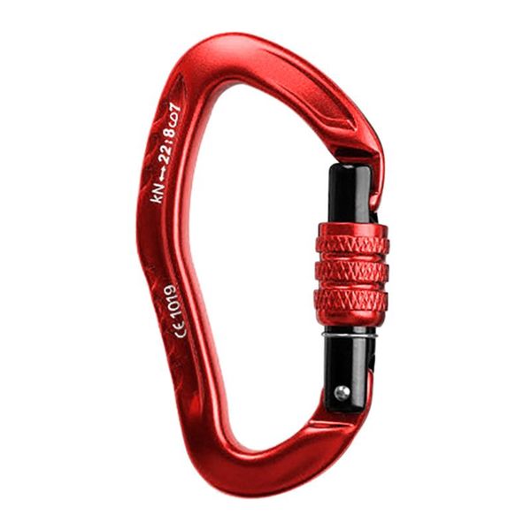 cords, slings and webbing 22kn d-shaped carabiner lock heavy duty aluminum alloy spring-loaded gate buckle survival equipment
cords, slings and webbing 22kn d-shaped carabiner lock heavy duty aluminum alloy spring-loaded gate buckle survival equipment