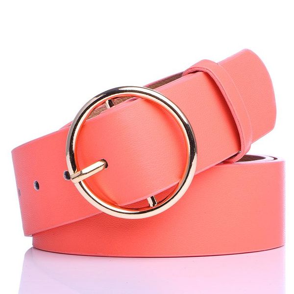 belts fashion women circle o ring buckle belt jeans wide for students simple casual trousers, Black;brown
belts fashion women circle o ring buckle belt jeans wide for students simple casual trousers, Black;brown