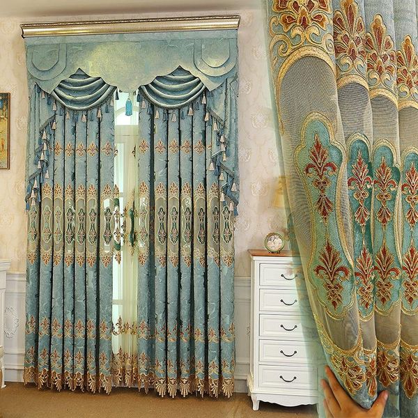 curtain & drapes thick chenille european embroidery water blackout fabric classic villa living room bedroom minimalist modern
curtain & drapes thick chenille european embroidery water blackout fabric classic villa living room bedroom minimalist modern