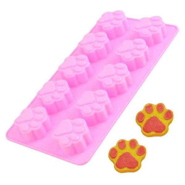 baking moulds 2 in 1 silicone diy mold dog bone footprint cake cute pet cat paws chocolate mould creative
baking moulds 2 in 1 silicone diy mold dog bone footprint cake cute pet cat paws chocolate mould creative