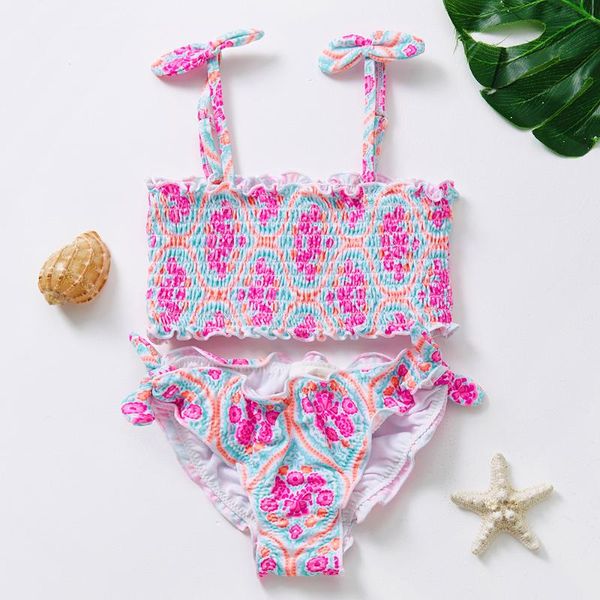 one-piece suits arrival girls swimwear 3~14year pleated bikini sets two pieces children kid swim costume beachwear
one-piece suits arrival girls swimwear 3~14year pleated bikini sets two pieces children kid swim costume beachwear