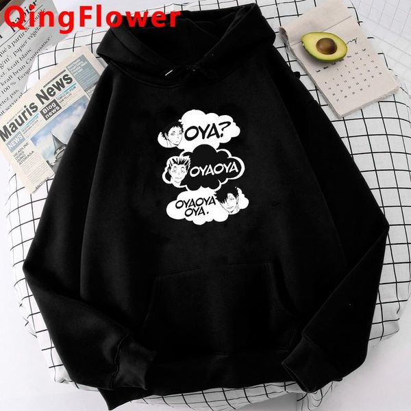 men's hoodies & sweatshirts japanese anime haikyuu men funny karasuno high graphic streetwear winter warm fashion male, Black
men's hoodies & sweatshirts japanese anime haikyuu men funny karasuno high graphic streetwear winter warm fashion male, Black