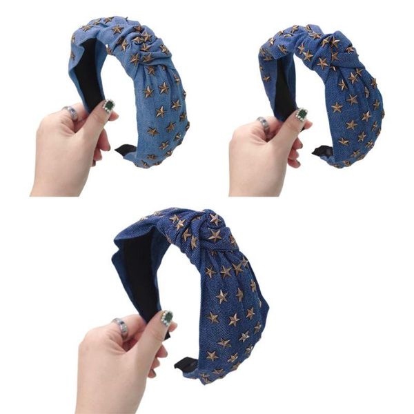 hair clips & barrettes bohemian women girls retro denim headband metal star embellished wide hoop twist knotted center styling headpiece, Golden;silver
hair clips & barrettes bohemian women girls retro denim headband metal star embellished wide hoop twist knotted center styling headpiece, Golden;silver