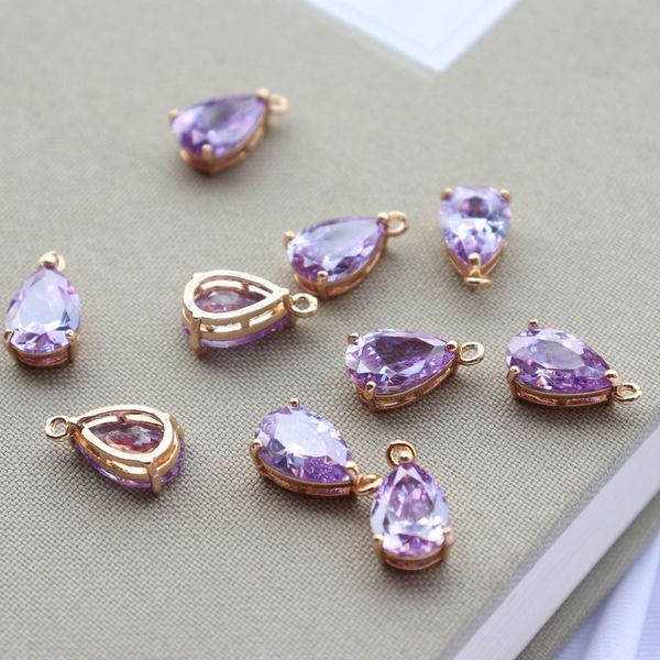 fastness kc gold plated 8*12mm tear drop purple gemstone charm pendant wholesale, Bronze;silver
fastness kc gold plated 8*12mm tear drop purple gemstone charm pendant wholesale, Bronze;silver