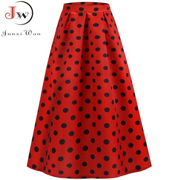 skirts long skirt women summer high waist polka dot printed vintage robe femme plus size red swing rockabilly pinup, Black
skirts long skirt women summer high waist polka dot printed vintage robe femme plus size red swing rockabilly pinup, Black