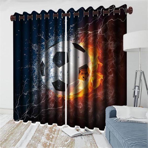 curtain & drapes 3d blackout beautiful football fire passion mural hd digital printing interior decoration modern window
curtain & drapes 3d blackout beautiful football fire passion mural hd digital printing interior decoration modern window