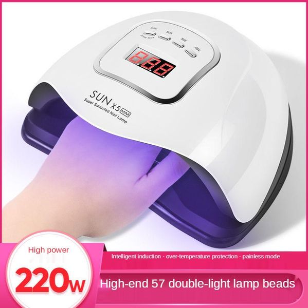 max 220w led manicure lamp dryer, used for curing uv gel varnish tool, with sensor lcd display screen nail dryers
max 220w led manicure lamp dryer, used for curing uv gel varnish tool, with sensor lcd display screen nail dryers