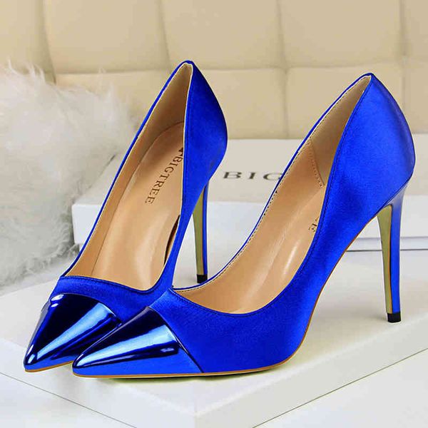 dress shoes luxury brand women 10cm high heels valentine royal blue designer pumps female satin stiletto cap toe fetish silk shoe 0bnk, Black
dress shoes luxury brand women 10cm high heels valentine royal blue designer pumps female satin stiletto cap toe fetish silk shoe 0bnk, Black