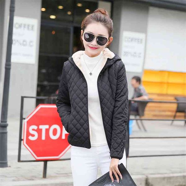 winter coats women parkas solid zipper casual down jackets basic hooded warm cotton 210923, Black
winter coats women parkas solid zipper casual down jackets basic hooded warm cotton 210923, Black