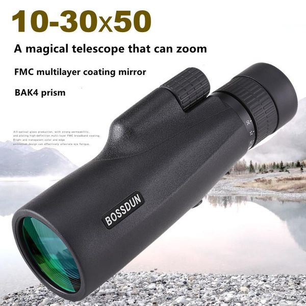 telescope & binoculars monocular 10-30x50 powerful long range zoom spotting spyglass eyeglass for hunting camping tourism weak night vision
telescope & binoculars monocular 10-30x50 powerful long range zoom spotting spyglass eyeglass for hunting camping tourism weak night vision