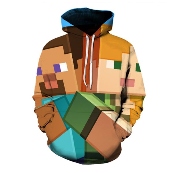 men's hoodie long sleeve drawstring check stripe colorblock print loose comfortable soft 3d minecraft, White;black
men's hoodie long sleeve drawstring check stripe colorblock print loose comfortable soft 3d minecraft, White;black