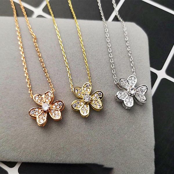 pendant necklaces luxury cubic zirconia clover for women cute flower pendants necklace brand korean jewelry z445, Silver
pendant necklaces luxury cubic zirconia clover for women cute flower pendants necklace brand korean jewelry z445, Silver