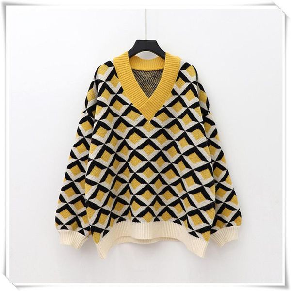 women's sweaters 2021 winter autumn women sweater and pullovers v neck argyle pull jumper korean style knitwear outwear top, White;black
women's sweaters 2021 winter autumn women sweater and pullovers v neck argyle pull jumper korean style knitwear outwear top, White;black