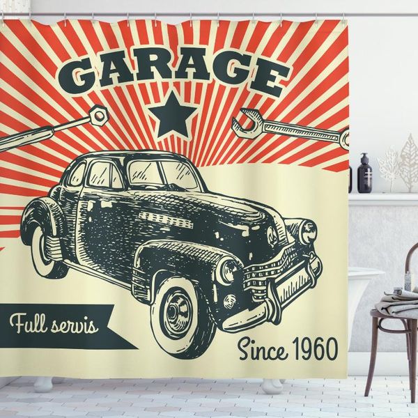 shower curtains cars curtain, retro car and garage advertising poster style picture with grunge effects 1960s, fabric bathroom set h
shower curtains cars curtain, retro car and garage advertising poster style picture with grunge effects 1960s, fabric bathroom set h
