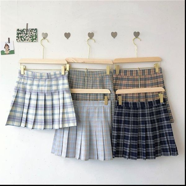 summer plaid pure color jk womens skirts high waist a line pleated skirt college style jupe y2k faldas zaraing woman, Black
summer plaid pure color jk womens skirts high waist a line pleated skirt college style jupe y2k faldas zaraing woman, Black