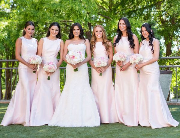 light pink long bridesmaid dresses mermaid sleeveless satin garden countryside spring summer maid of honor gowns wedding guest tailor made p, White;pink
light pink long bridesmaid dresses mermaid sleeveless satin garden countryside spring summer maid of honor gowns wedding guest tailor made p, White;pink