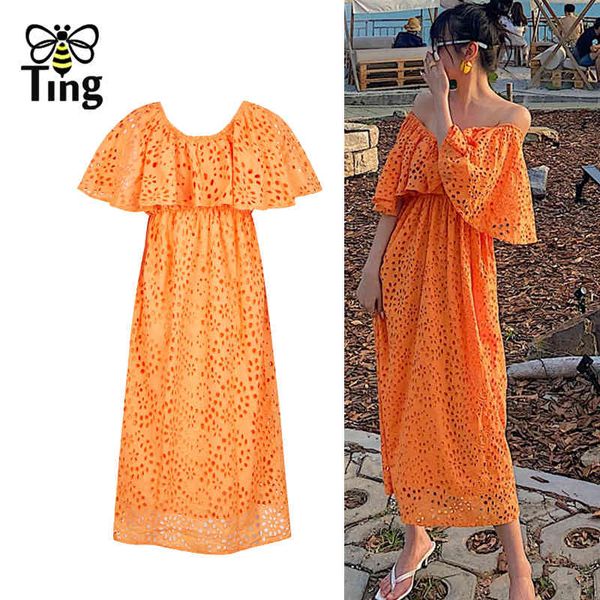 summer bohemian orange solid color hollow cut out casual dress slash neck off the shoulder street chic robes 210513, Black;gray
summer bohemian orange solid color hollow cut out casual dress slash neck off the shoulder street chic robes 210513, Black;gray