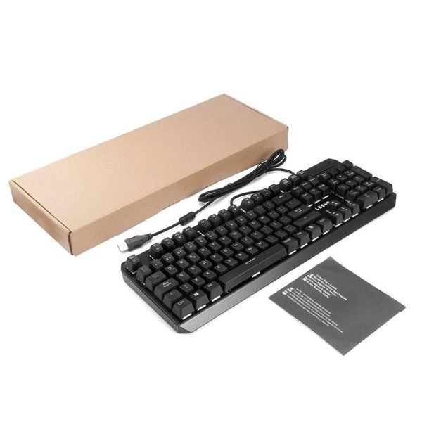 keyboards leshp usb interface adjustable brightness & frequency 6 backlight modes wired mechanical multimedia game gaming keyboard
keyboards leshp usb interface adjustable brightness & frequency 6 backlight modes wired mechanical multimedia game gaming keyboard
