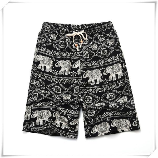 2021 soccer shorts summer style cotton and linen printed big pants beach men's loose davis ddd333, Black;red
2021 soccer shorts summer style cotton and linen printed big pants beach men's loose davis ddd333, Black;red