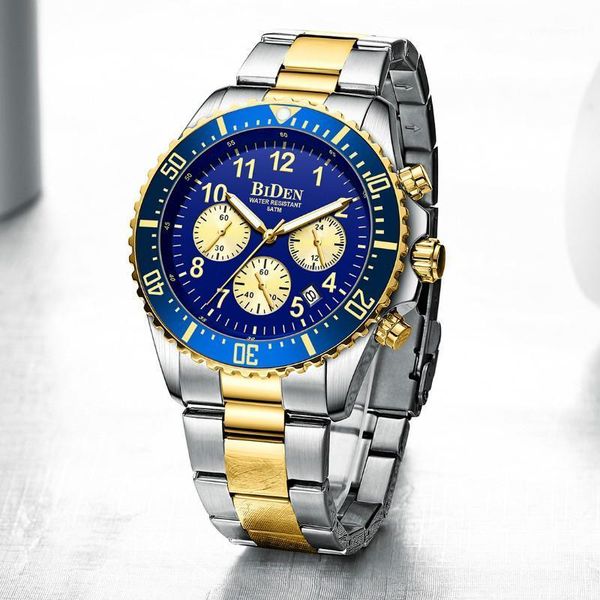 wristwatches men watches gold stainless steel quartz watch waterproof sport chronograph relogio masculino, Slivery;brown
wristwatches men watches gold stainless steel quartz watch waterproof sport chronograph relogio masculino, Slivery;brown
