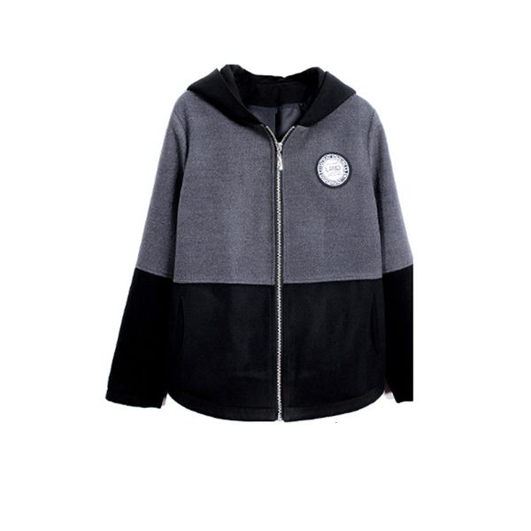 jacket short for casual women autumn winter big single size 4xl women's with zper wool coat patchwork lq323 h2nn, Black;brown
jacket short for casual women autumn winter big single size 4xl women's with zper wool coat patchwork lq323 h2nn, Black;brown