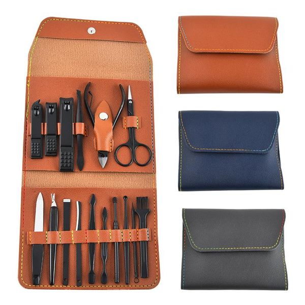 nail art kits 12/16pcs folding bag clipper set practical fingernail cutter scissors kit multifunction acne needle ear pick tweezer
nail art kits 12/16pcs folding bag clipper set practical fingernail cutter scissors kit multifunction acne needle ear pick tweezer