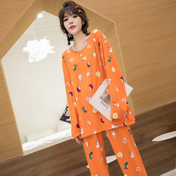 plus size 8xl 10xl bust 150cm women pajamas sets oversized long sleeve and pants sleepwear suit home women female sleepwear, Black;red
plus size 8xl 10xl bust 150cm women pajamas sets oversized long sleeve and pants sleepwear suit home women female sleepwear, Black;red