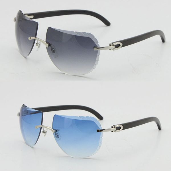 new designer diamond cut lens rimless sunglasses men original black buffalo horn sun glasses with c decoration square women 18k gold male an, White;black
new designer diamond cut lens rimless sunglasses men original black buffalo horn sun glasses with c decoration square women 18k gold male an, White;black