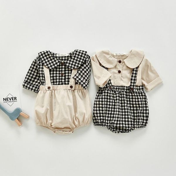 clothing sets fashion girls boys clothes outfits long sleeve shirt jumpsuit sling strap bloomers cute pumpkin pants rompers, White
clothing sets fashion girls boys clothes outfits long sleeve shirt jumpsuit sling strap bloomers cute pumpkin pants rompers, White