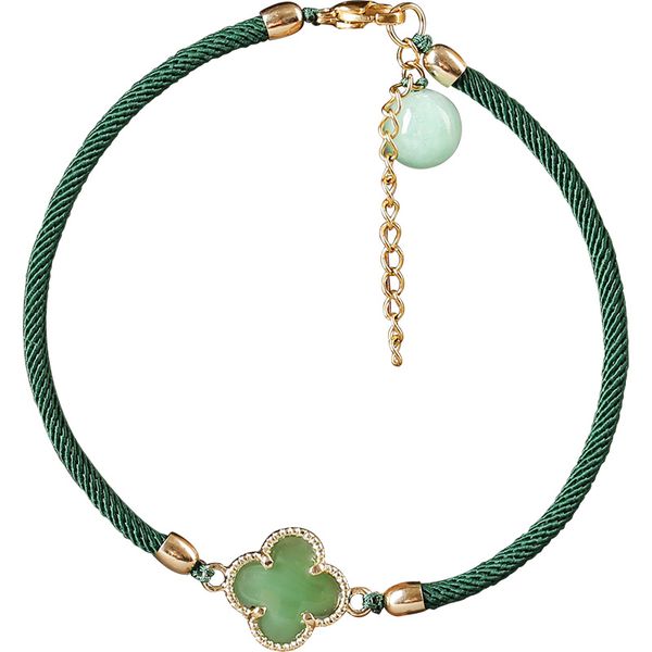 xianlan111 antique clovers green anklets feet chain acts the role of chinese wind restoring ancient ways female foot rope fem, Silver
xianlan111 antique clovers green anklets feet chain acts the role of chinese wind restoring ancient ways female foot rope fem, Silver