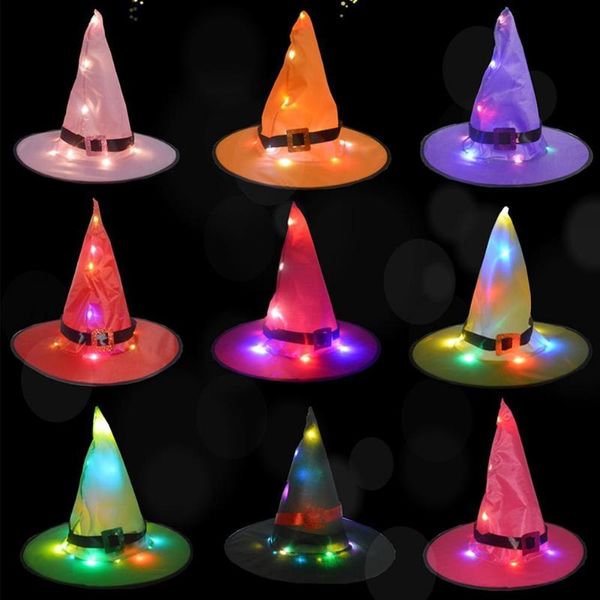 party decoration 2pcs halloween lighting string hats trinkets luminous cosplay props polyester taffeta costume hanging ornament for indoor
party decoration 2pcs halloween lighting string hats trinkets luminous cosplay props polyester taffeta costume hanging ornament for indoor