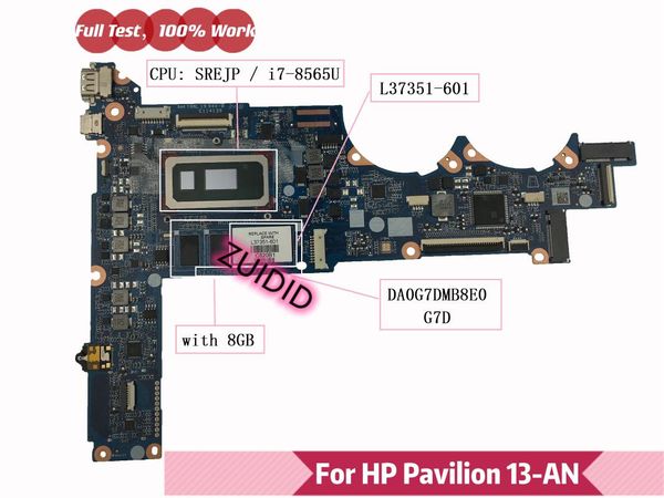 motherboards da0g7dmb8e0 g7d l37351-601 for tpn-q214 13-an lapmotherboard l37351-001 with -8565u cpu 8gb ram 100% tested ok
motherboards da0g7dmb8e0 g7d l37351-601 for tpn-q214 13-an lapmotherboard l37351-001 with -8565u cpu 8gb ram 100% tested ok