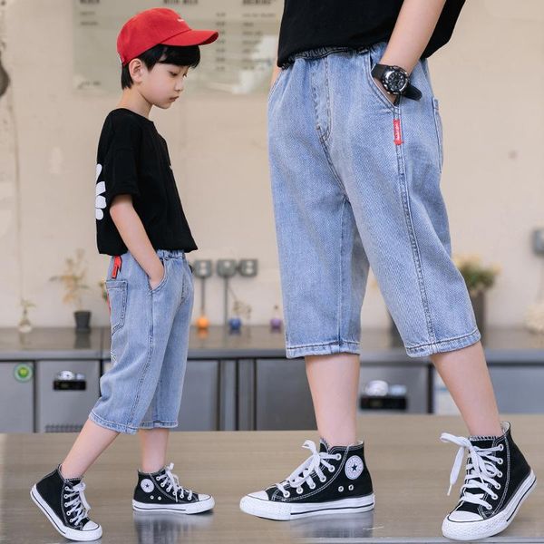 fashion boys casual jeans pants baby toddler denim kids children loose long teenager bottoms clothing, Blue
fashion boys casual jeans pants baby toddler denim kids children loose long teenager bottoms clothing, Blue