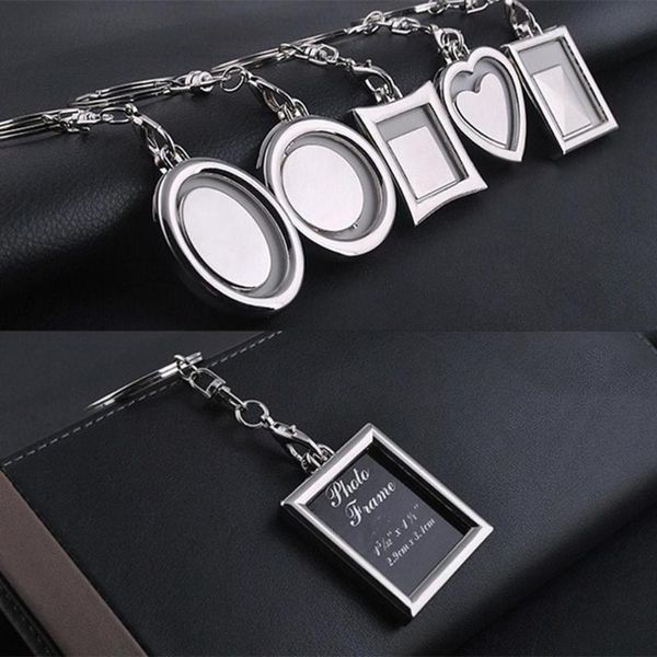 fashion po frame key chain personality lover's car cellphone keychain rings love souvenir pendants keychains, Silver
fashion po frame key chain personality lover's car cellphone keychain rings love souvenir pendants keychains, Silver