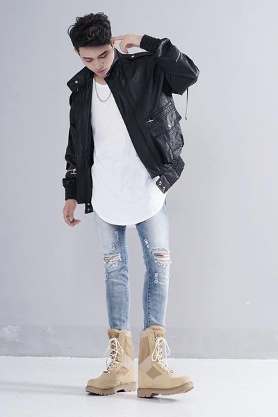 women slim hole zipper denim jeans skinny frayed pants distressed rip trousers casual w1104 women's, Blue
women slim hole zipper denim jeans skinny frayed pants distressed rip trousers casual w1104 women's, Blue