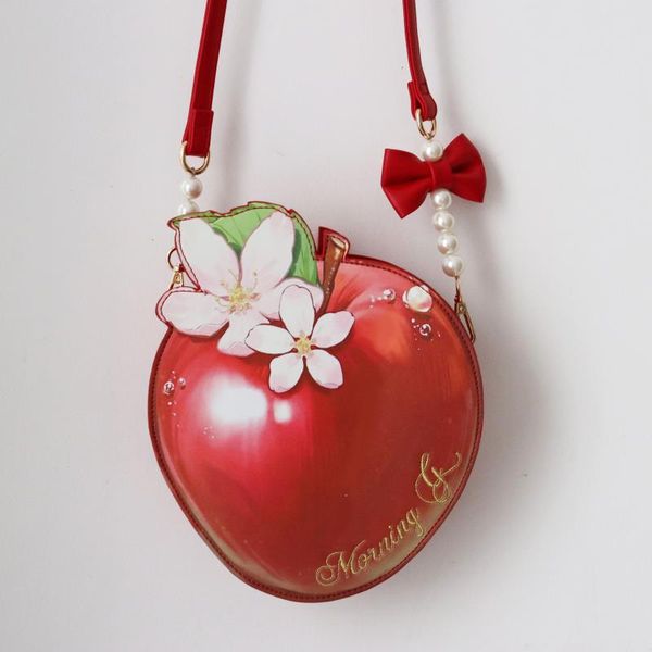 evening bags christmas eve 2021 fashion red apple shape bag flower pearl bow hand-held one-shoulder lolita
evening bags christmas eve 2021 fashion red apple shape bag flower pearl bow hand-held one-shoulder lolita
