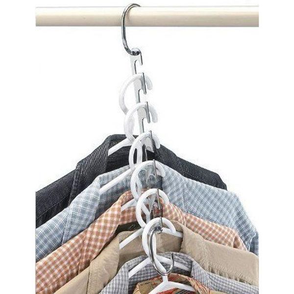 6pcs stainless iron closet hook magic clothes hangers metal clothing wardrobe organizer space saver for & racks
6pcs stainless iron closet hook magic clothes hangers metal clothing wardrobe organizer space saver for & racks