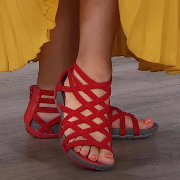sandals women summer casual shoes 2021 fish mouth flat peep toe cross straps ethnic female outdoor footwear 35-43, Black
sandals women summer casual shoes 2021 fish mouth flat peep toe cross straps ethnic female outdoor footwear 35-43, Black