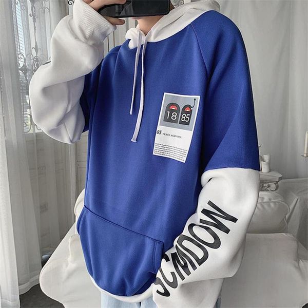 men's hoodies & sweatshirts fashion print for men autumn trendy streetwear male color patchwork casual loose hooded pullovers, Black
men's hoodies & sweatshirts fashion print for men autumn trendy streetwear male color patchwork casual loose hooded pullovers, Black