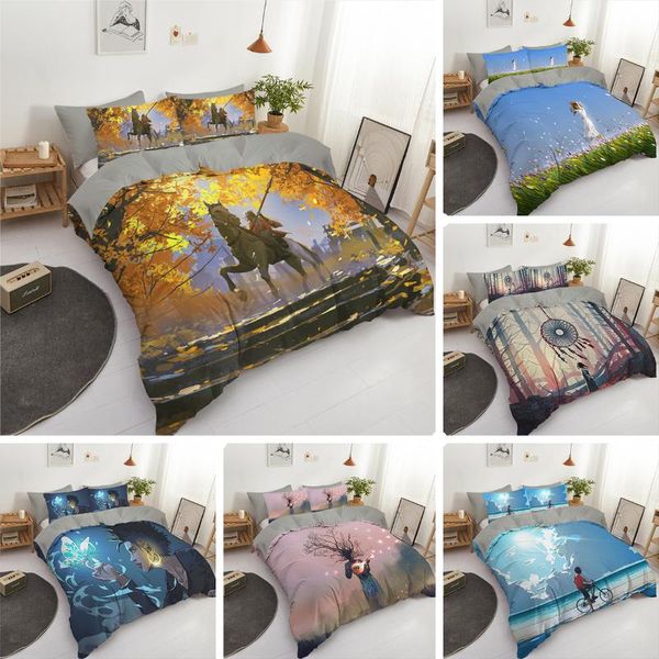 bedding sets cartoon dream catchers printed set 2/3pcs luxury twin king size bedclothes for home textiles duvet cover child
bedding sets cartoon dream catchers printed set 2/3pcs luxury twin king size bedclothes for home textiles duvet cover child
